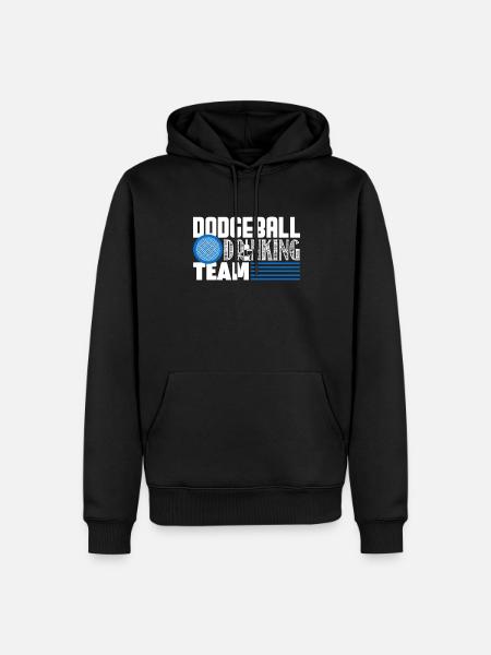 Dodgeball Dodgeball Drinking Team - Men’s Premium Organic Hoodie - black