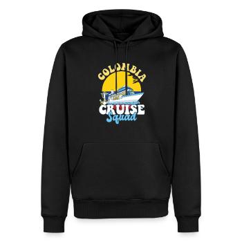 Colombia Cruise Squad Family Vacation Trip - Männer Premium Bio Hoodie - Schwarz - Vorne - Nico (187cm)