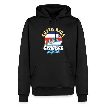 Costa Rica Cruise Squad Family Vacation Trip - Männer Premium Bio Hoodie - Schwarz - Vorne - Nico (187cm)