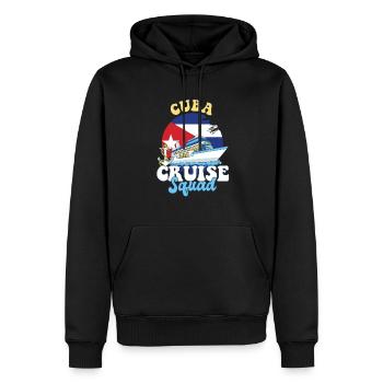 Voyage de vacances en famille à Cuba Cruise Squad - Sweat à capuche Premium bio Homme - noir - Devant - Nico (187cm)