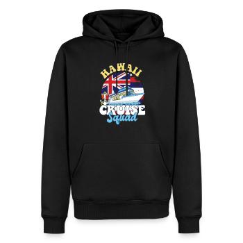 Voyage de vacances en famille Hawaii Cruise Squad - Sweat à capuche Premium bio Homme - noir - Devant - Nico (187cm)