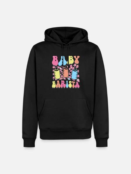 Infirmière Bébé Maternité Infirmière - Sweat à capuche Premium bio Homme - noir