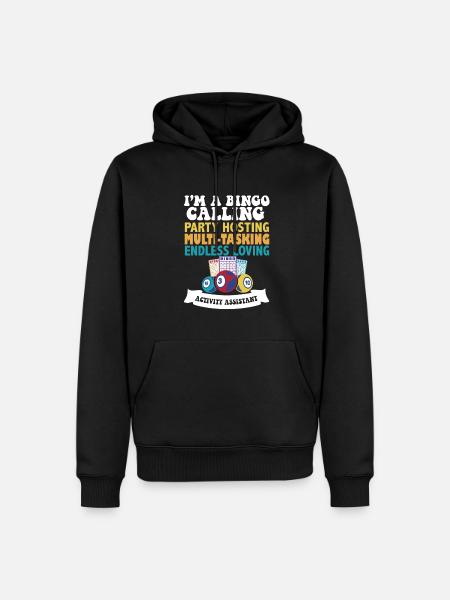 Proud Activity Assistant Appreciation - Men’s Premium Organic Hoodie - black