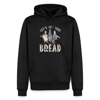 Taubensport Taubenzüchter Brieftaube - Männer Premium Bio Hoodie - Schwarz - Vorne - Nico (187cm)