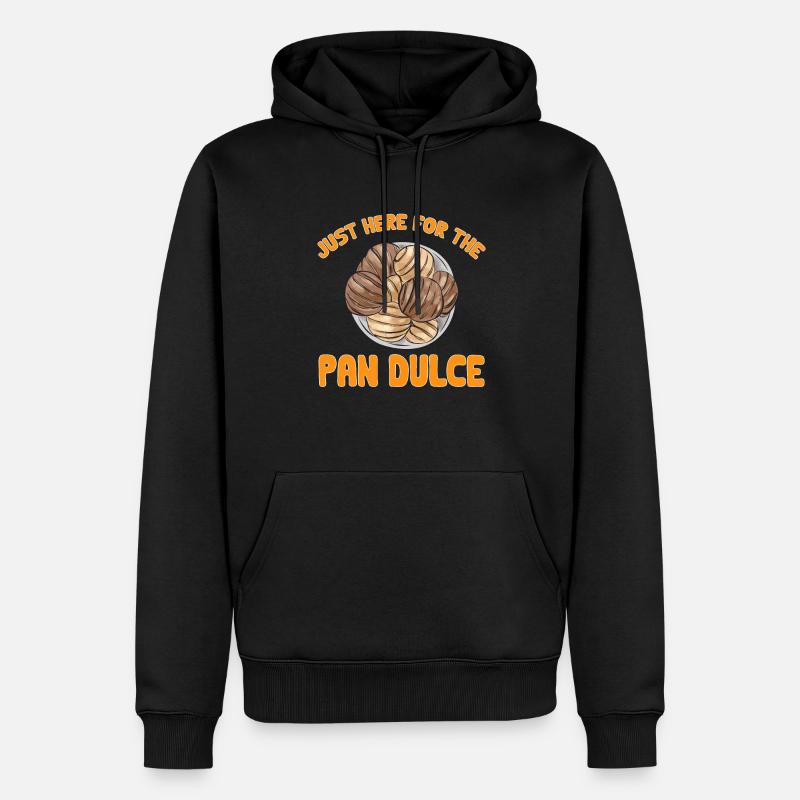 Concha Hispanic Mexikanisch Pan Dulce - Männer Premium Bio Hoodie - Schwarz