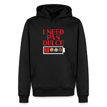 Concha Hispanic Mexikanisch Pan Dulce - Männer Premium Bio Hoodie - Schwarz - Vorne - Nico (187cm)