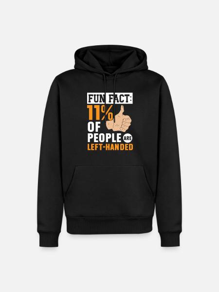 Southpaw - Men’s Premium Organic Hoodie - black