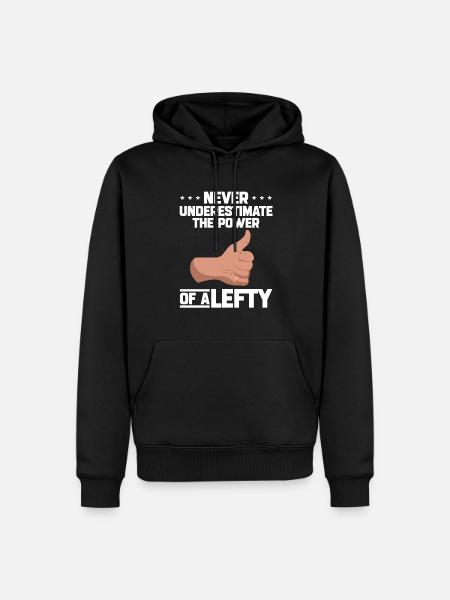 Southpaw - Men’s Premium Organic Hoodie - black