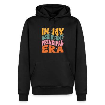 Stellvertretender Schulleiter - Männer Premium Bio Hoodie - Schwarz - Vorne - Nico (187cm)