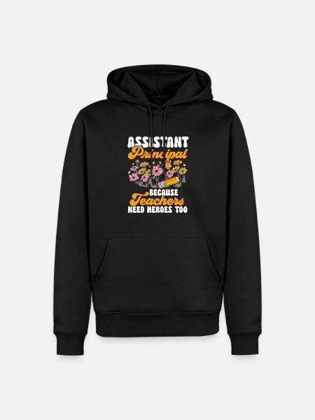 Directeur adjoint - Sweat à capuche Premium bio Homme - noir