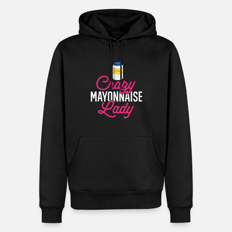 Mayonnaise - Männer Premium Bio Hoodie - Schwarz