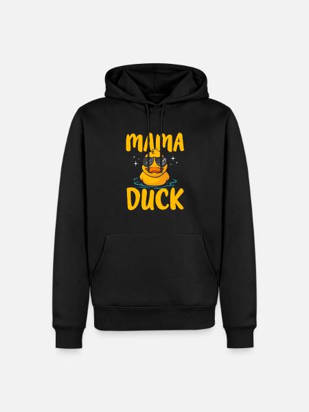 Rubber Duck Rubber Duck - Men’s Premium Organic Hoodie - black