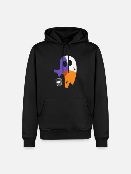 Boo Sheet Ghost - Funny Halloween - Men’s Premium Organic Hoodie - black