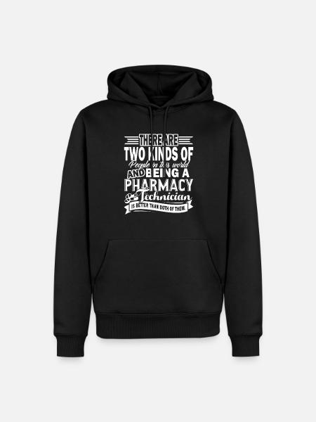 Love Being A Pharmacy Technician - Men’s Premium Organic Hoodie - black