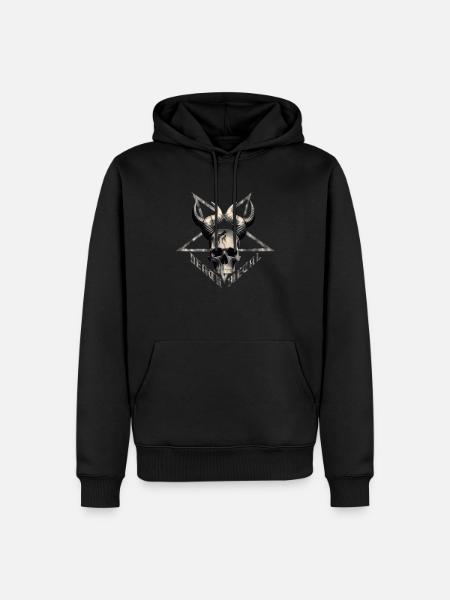 Death metal - Men’s Premium Organic Hoodie - black