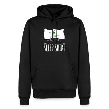 Fireworks Late risers - Men’s Premium Organic Hoodie - black - Front - Nico (187cm)