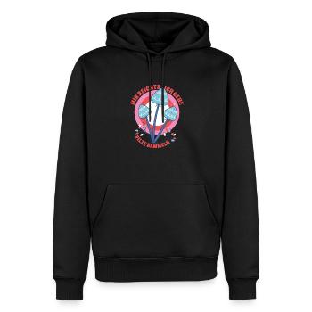 Mir reichts Champignons Ranger Pilzsucher - Männer Premium Bio Hoodie - Schwarz - Vorne - Nico (187cm)