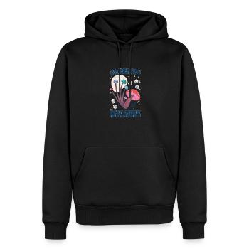 Mir reichts Champignons Ranger Pilzsucher - Männer Premium Bio Hoodie - Schwarz - Vorne - Nico (187cm)