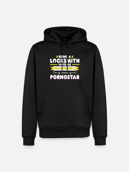 Locksmith security technology - Men’s Premium Organic Hoodie - black