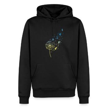 Ici pour le Beer Feed Festival Bavaria pour les seins - Sweat à capuche Premium bio Homme - noir - Devant - Nico (187cm)