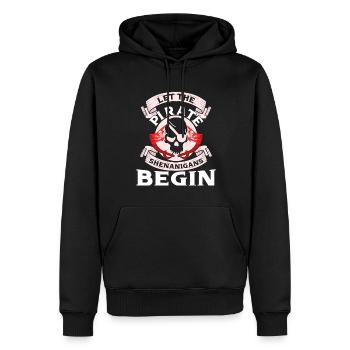 Pirate Kids Skull Party Pirates - Sweat à capuche Premium bio Homme - noir - Devant - Nico (187cm)