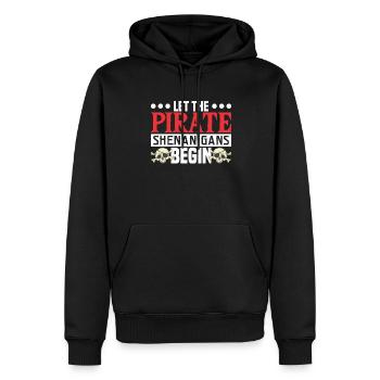 Pirate Kids Skull Party Pirates - Sweat à capuche Premium bio Homme - noir - Devant - Nico (187cm)