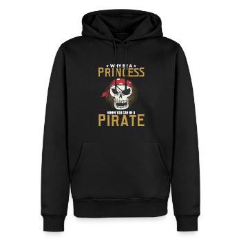 Pirate Kids Skull Party Pirates - Sweat à capuche Premium bio Homme - noir - Devant - Nico (187cm)