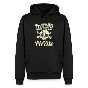 Pirate Kids Skull Party Pirates - Sweat à capuche Premium bio Homme - noir - Devant - Nico (187cm)