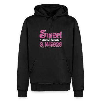 Süß Wie Kuchen 3. 1415926 Funny Math Science Geek - Männer Premium Bio Hoodie - Schwarz - Vorne - Nico (187cm)