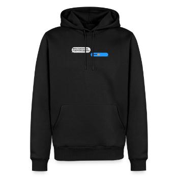 Ukrainische Sprachkämpfe Gewinn Der Stimmungs - Männer Premium Bio Hoodie - Schwarz - Vorne - Nico (187cm)
