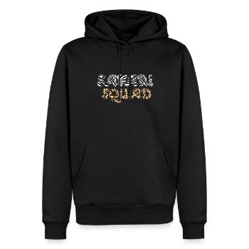 Safari Squad African Family Urlaub Sommerreise - Männer Premium Bio Hoodie - Schwarz - Vorne - Nico (187cm)