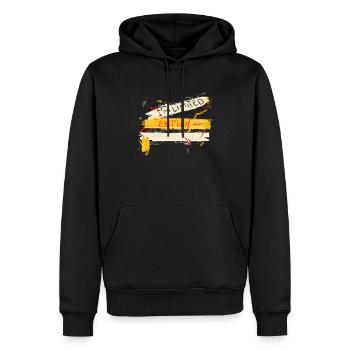 Ich Bin Begrenzte Kunstfarbe Maler -Striche - Männer Premium Bio Hoodie - Schwarz - Vorne - Nico (187cm)