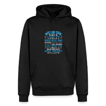 Sorry Ladies Paar Freund Vergeben Geschenk Spruch - Männer Premium Bio Hoodie - Schwarz - Vorne - Nico (187cm)