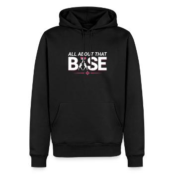Cheerleader Über Diese Basis -Cheerleading - Männer Premium Bio Hoodie - Schwarz - Vorne - Nico (187cm)
