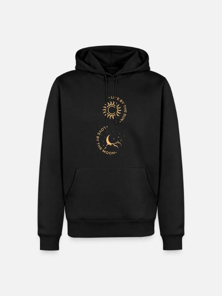 Ich Habe Nur Bitcoin Für Deine Mikroschaltkreise - Männer Premium Bio Hoodie - Schwarz