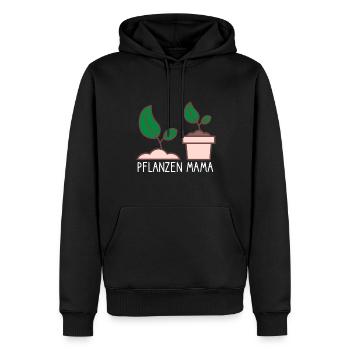 Gartenarbeit Garten Gärtnerin Pflanzen Mama Spruch - Männer Premium Bio Hoodie - Schwarz - Vorne - Nico (187cm)