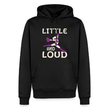 Cheerleader Cheerleading Gymnastique Danseuse - Sweat à capuche Premium bio Homme - noir - Devant - Nico (187cm)