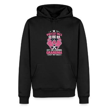 Pickleball Opa Pickleball Spieler - Männer Premium Bio Hoodie - Schwarz - Vorne - Nico (187cm)