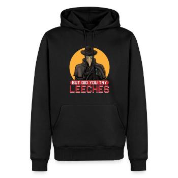 Pestdoktor Mittelalter Doctor Arzt Doktor - Männer Premium Bio Hoodie - Schwarz - Vorne - Nico (187cm)
