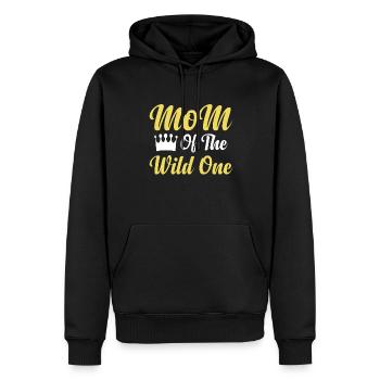 Mutter Der Wilden Einen 1. Geburtstag Frauen - Männer Premium Bio Hoodie - Schwarz - Vorne - Nico (187cm)