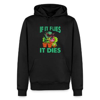 Awesome Day Get More Carnivorous Plants - Männer Premium Bio Hoodie - Schwarz - Vorne - Nico (187cm)