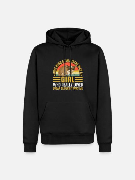 Sugar glider - Men’s Premium Organic Hoodie - black