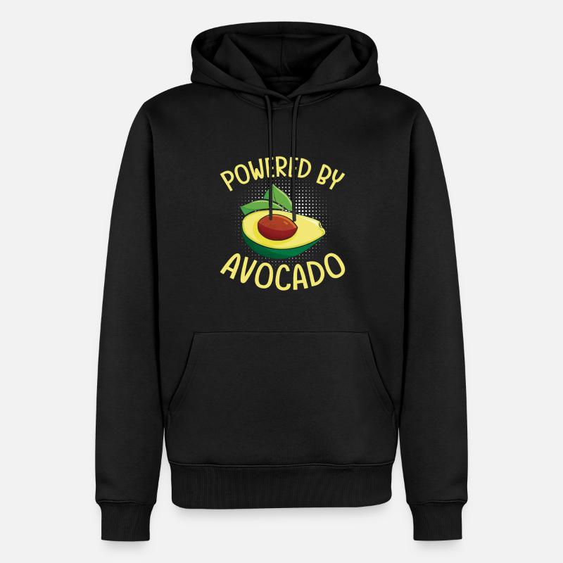Propulsé par l’avocat - Sweat à capuche Premium bio Homme - noir