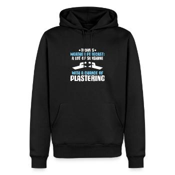 Stuckateur Plasterer Stukkateur Gipser Verputzer - Männer Premium Bio Hoodie - Schwarz - Vorne - Nico (187cm)