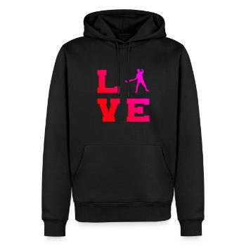 Pelota Herren Pelota vasca Damen Basque Pelota - Männer Premium Bio Hoodie - Schwarz - Vorne - Nico (187cm)