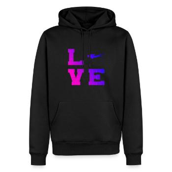 Plongée libre Hommes Scuba Diver Scuba Divers - Sweat à capuche Premium bio Homme - noir - Devant - Nico (187cm)