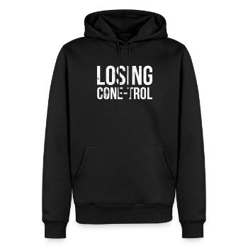 Verlust Von Cone-trol Für Gefrorenen Süßen Fan - Männer Premium Bio Hoodie - Schwarz - Vorne - Nico (187cm)