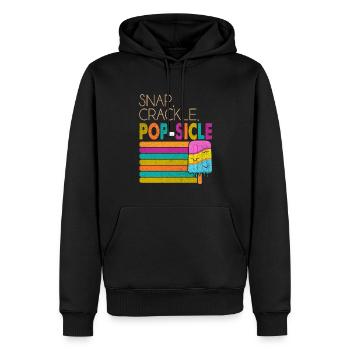 Snap Crackle Pop-sicle Für Gefrorenen Süßen Fan - Männer Premium Bio Hoodie - Schwarz - Vorne - Nico (187cm)