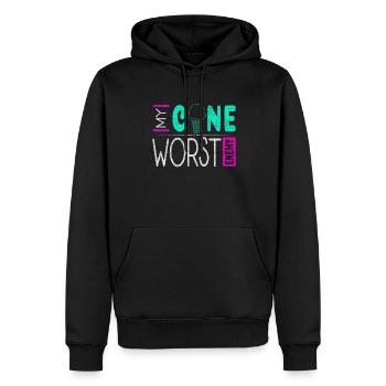 Mon cône pire ennemi pour Frozen Sweet Fan - Sweat à capuche Premium bio Homme - noir - Devant - Nico (187cm)