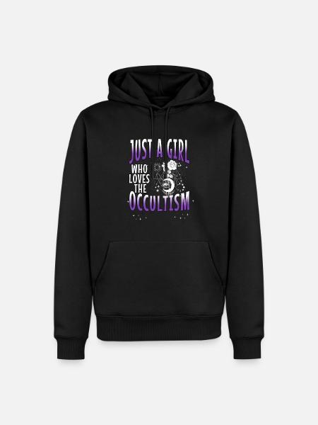 Occult Goth Gothic Punk Grunge - Men’s Premium Organic Hoodie - black